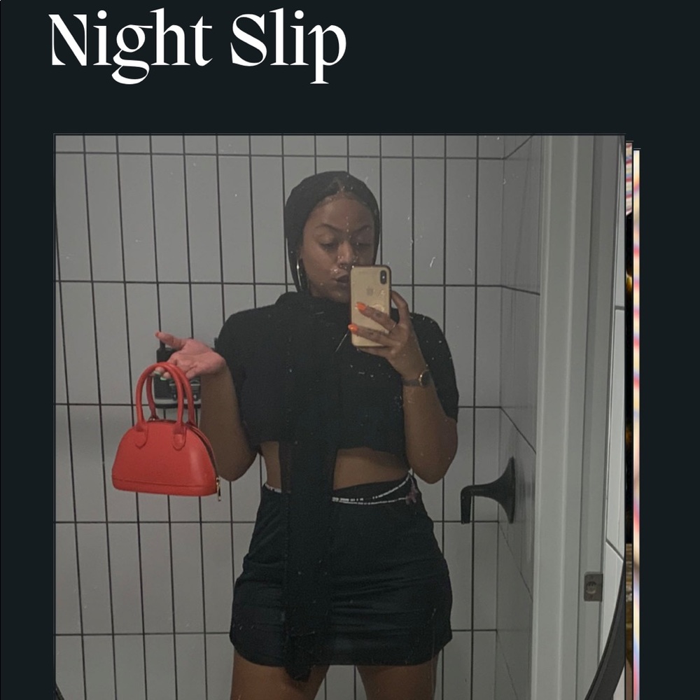 Mini Night Slip/Skirt
